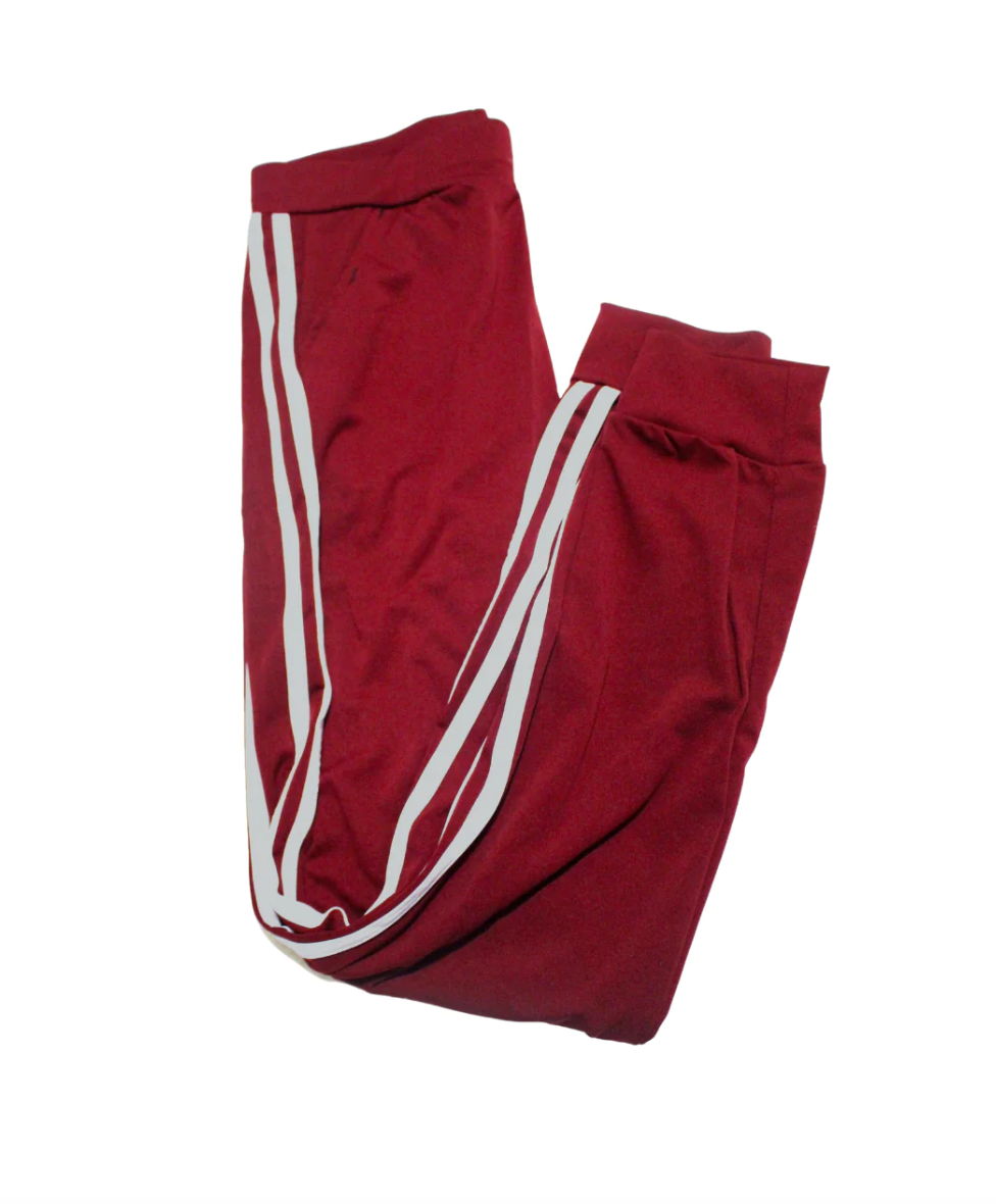 Striped Elasticated Joggers Leggings for Women