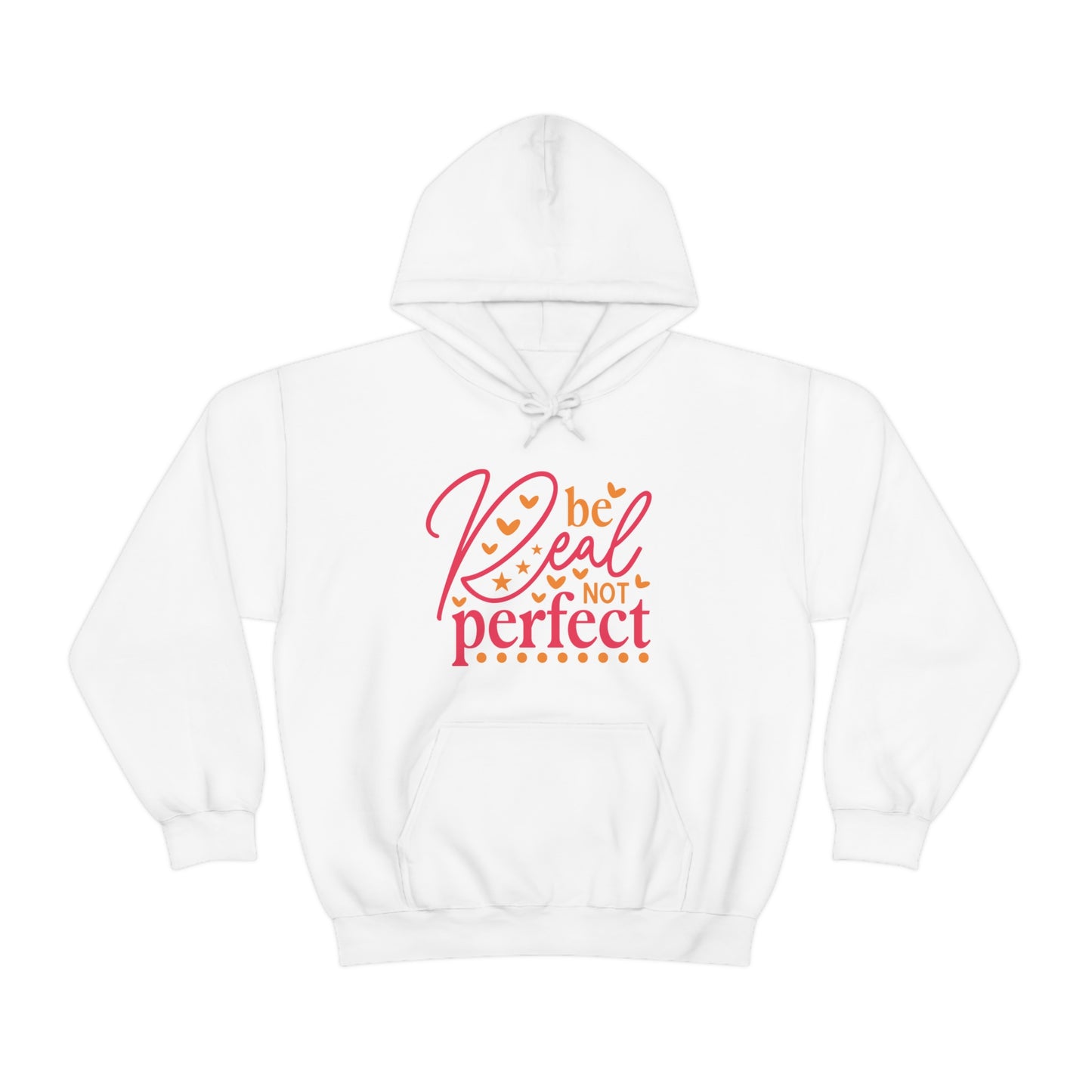 Real Not Perfect Positivity - Hooded Sweatshirt for Women