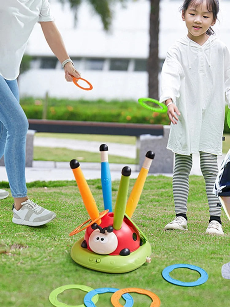 3 in 1 Ladybug Sports Indoor Outdoor Entertainment Toy Game for Kids