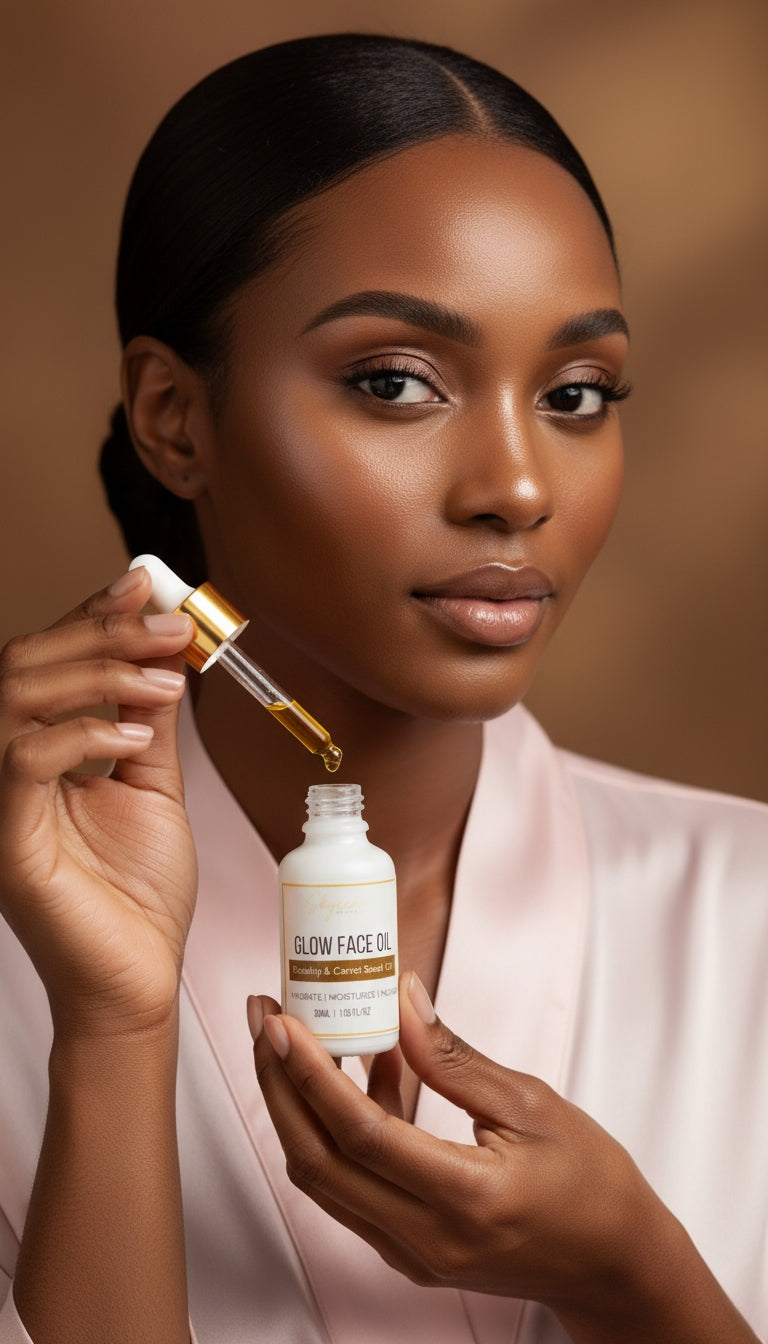 Glow Face Oil for Hydrating Glowing Skin - 30ml  - Skyeen Beauty