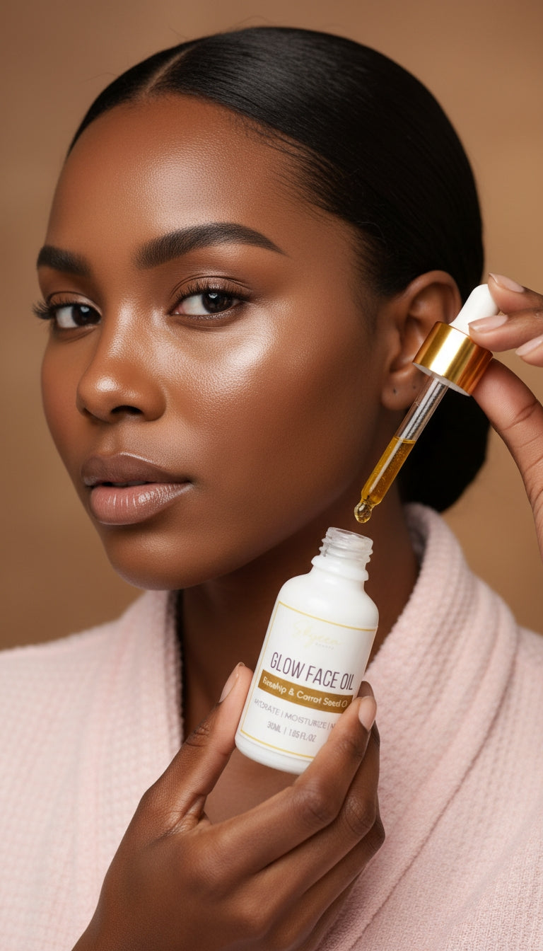Glow Face Oil for Hydrating Glowing Skin - 30ml  - Skyeen Beauty