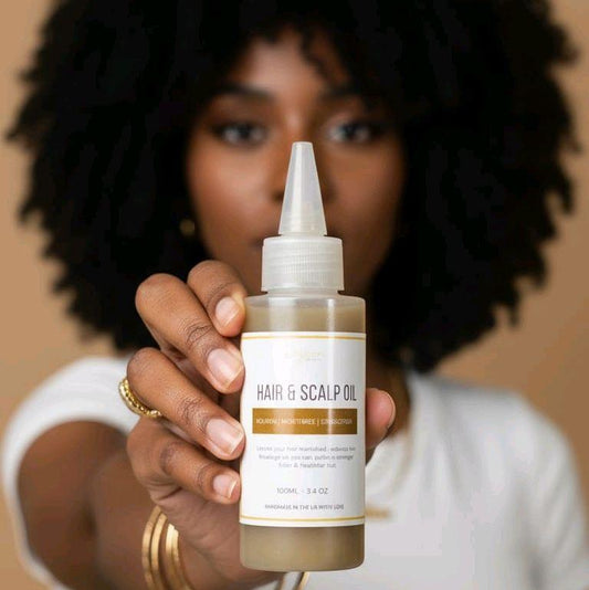 Hair Scalp Oil for Nourishing Hair With Rosemary Oil, Coconut Oil, Castor Oil, Pumpkin Seed Oil - Skyeen Beauty