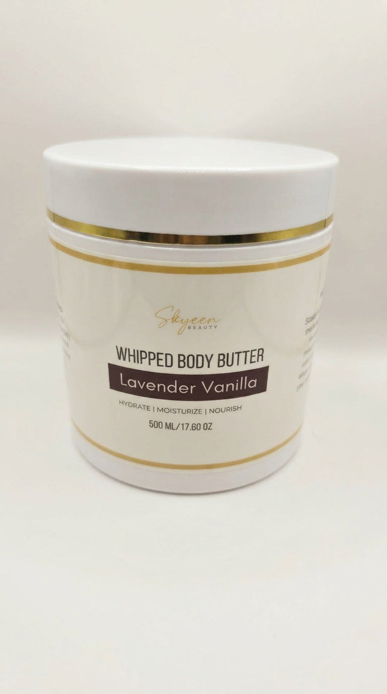 Whipped Body Butter for Hydrating Moisturizing Dry Skin - Skyeen Beauty