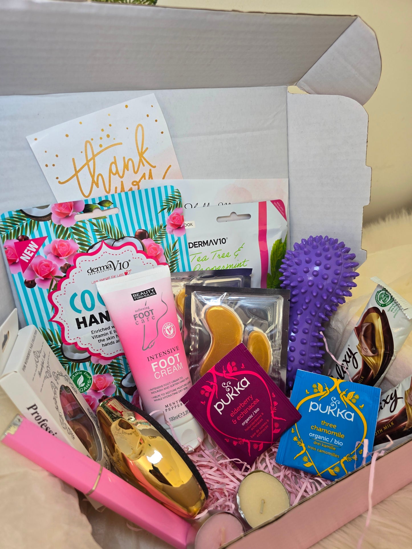Mani Pedi Pamper Self Care Box