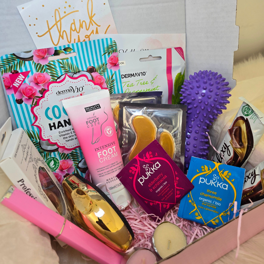 Mani Pedi Pamper Self Care Box