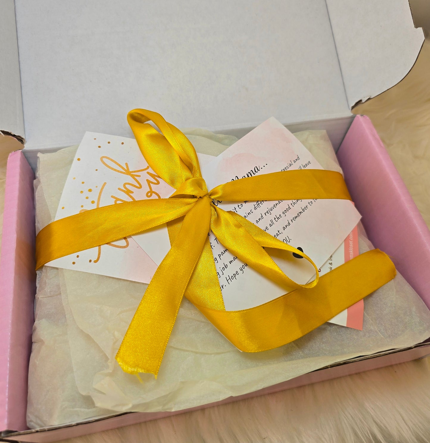 Mani Pedi Pamper Self Care Box