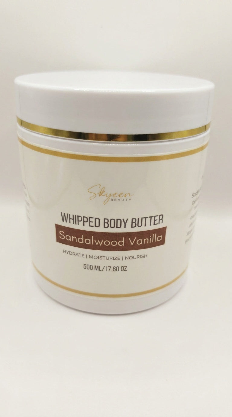 Whipped Body Butter for Hydrating Moisturizing Dry Skin - Skyeen Beauty