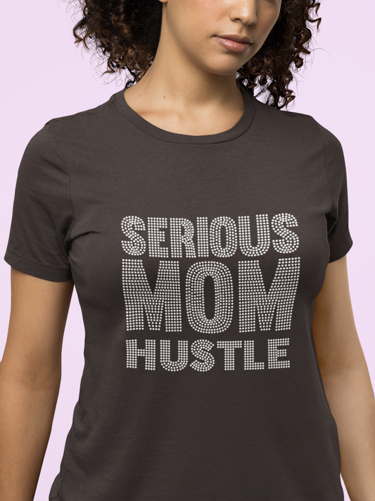 Mom Hustle - Soft Organic Cotton Tshirt for Women