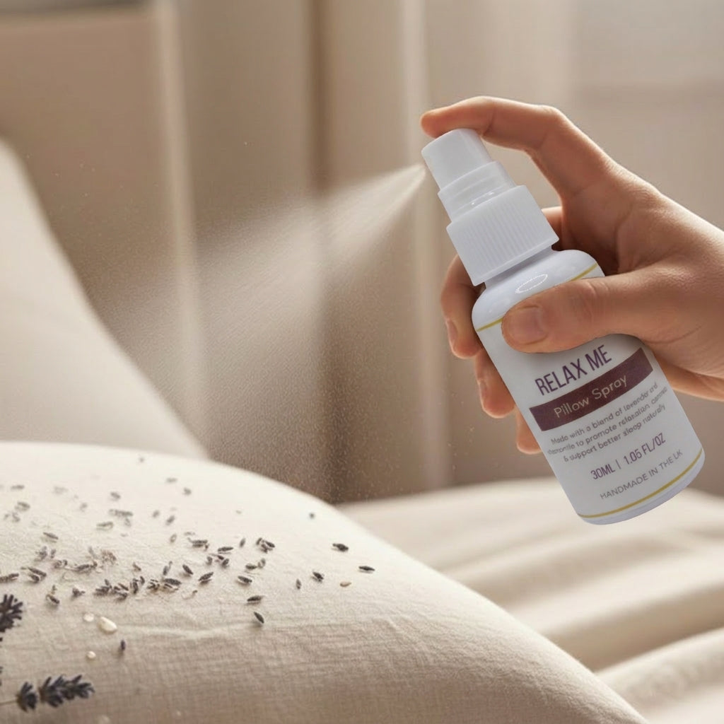 Pillow Spray for Relaxation, Sleep & Calmness Lavender Chamomile Skyeen Beauty - 30ml