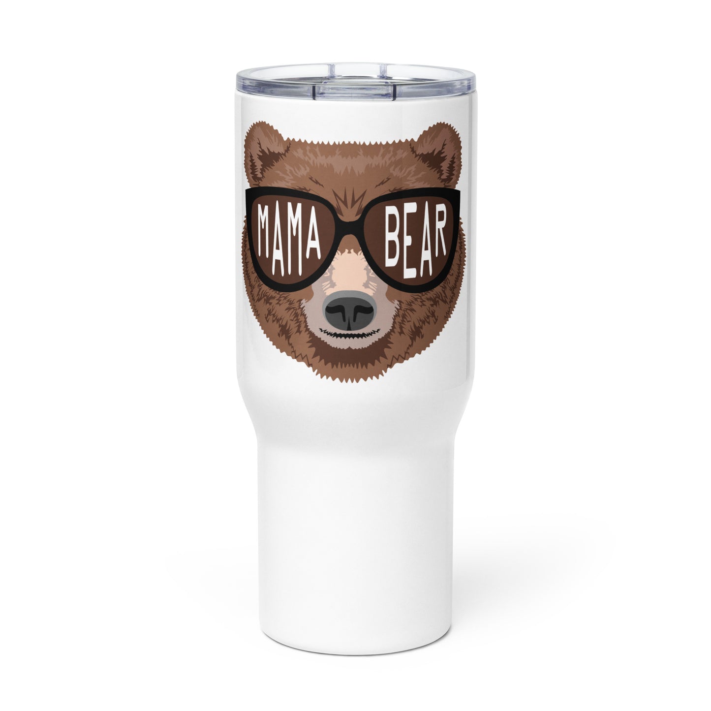 Stainless Steel Insulated Tumbler With Handle and Straws Lid - 25 oz