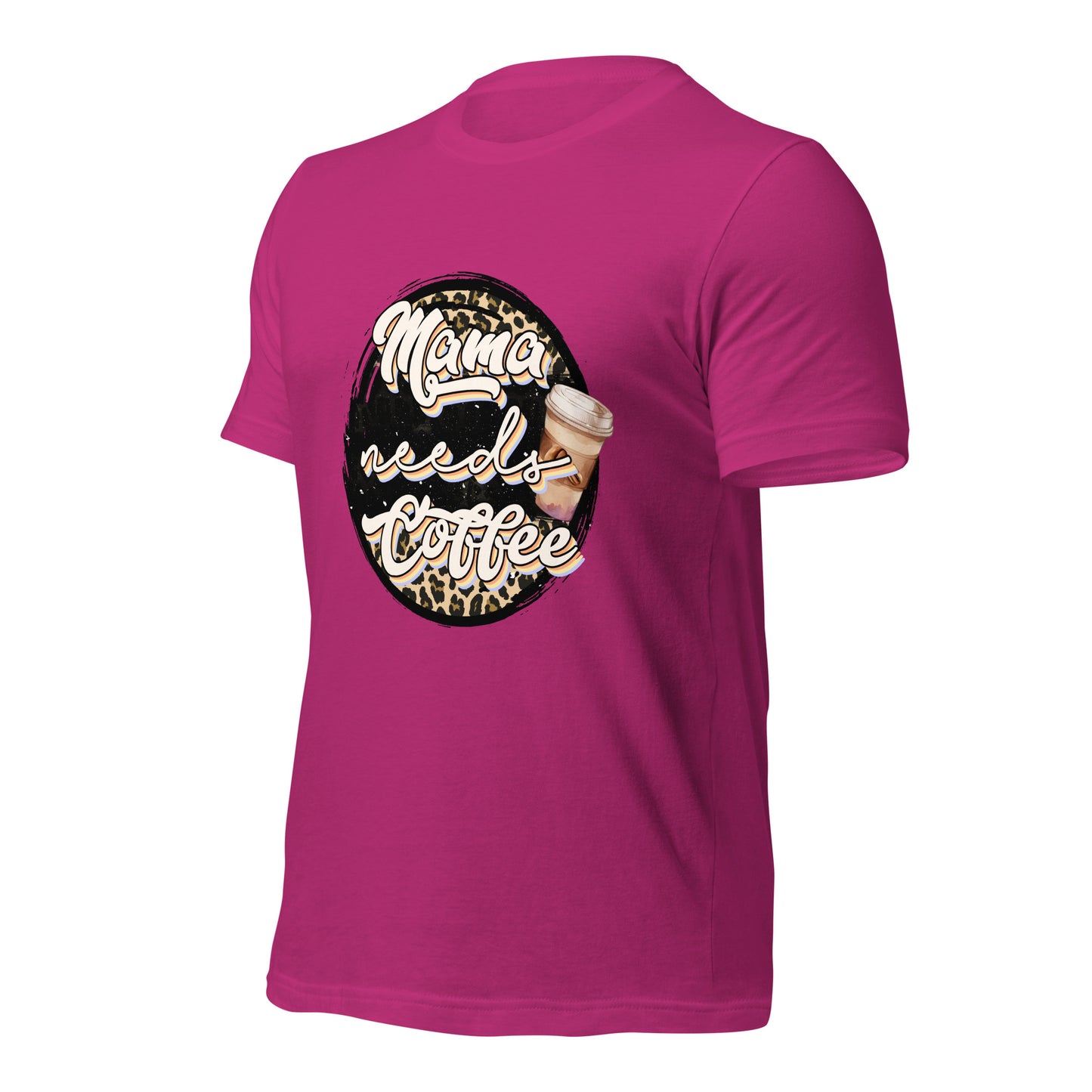 Mama Needs Coffee - Soft Organic Cotton Tshirt for Women