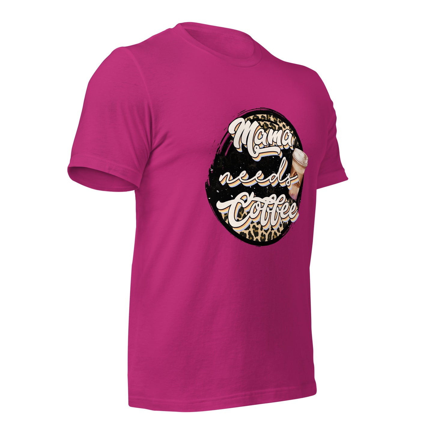 Mama Needs Coffee - Soft Organic Cotton Tshirt for Women