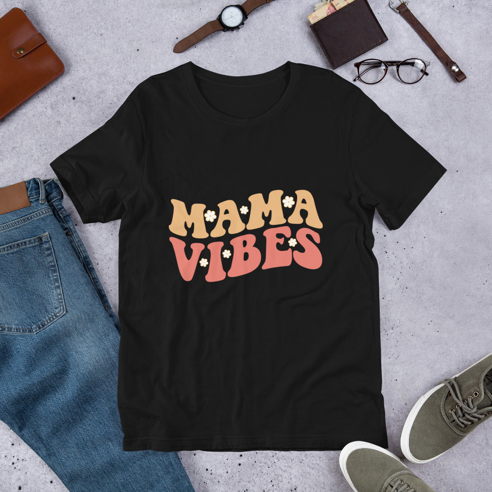 Mama Vibes Soft Organic Cotton Tshirt for Women