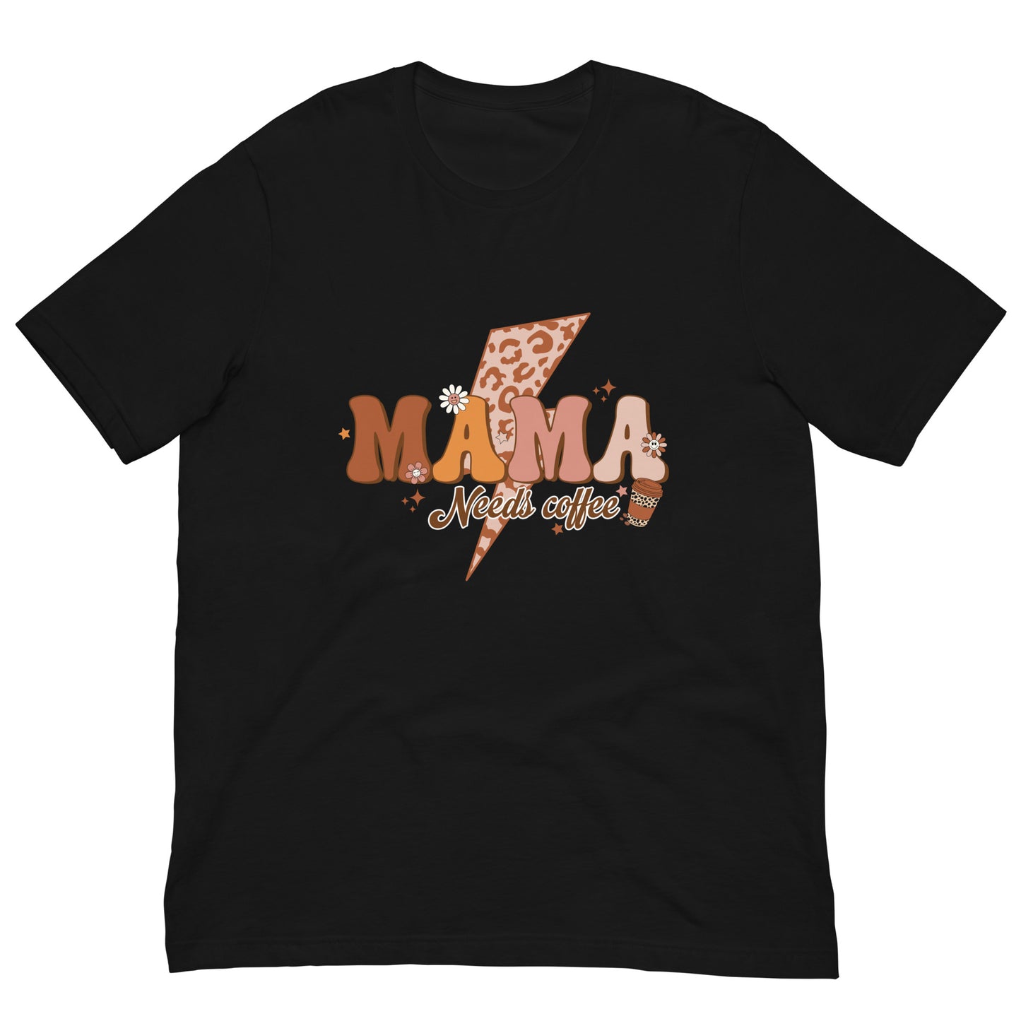 Mama Needs Coffee - Soft Organic Cotton Tshirt for Women