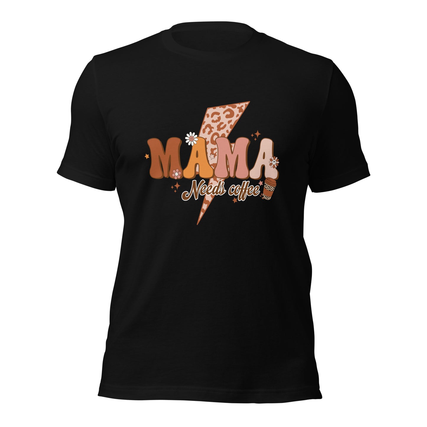 Mama Needs Coffee - Soft Organic Cotton Tshirt for Women