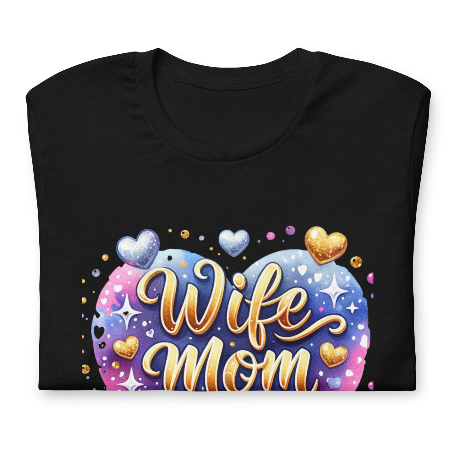 Wife Mom Boss Tshirt for Women