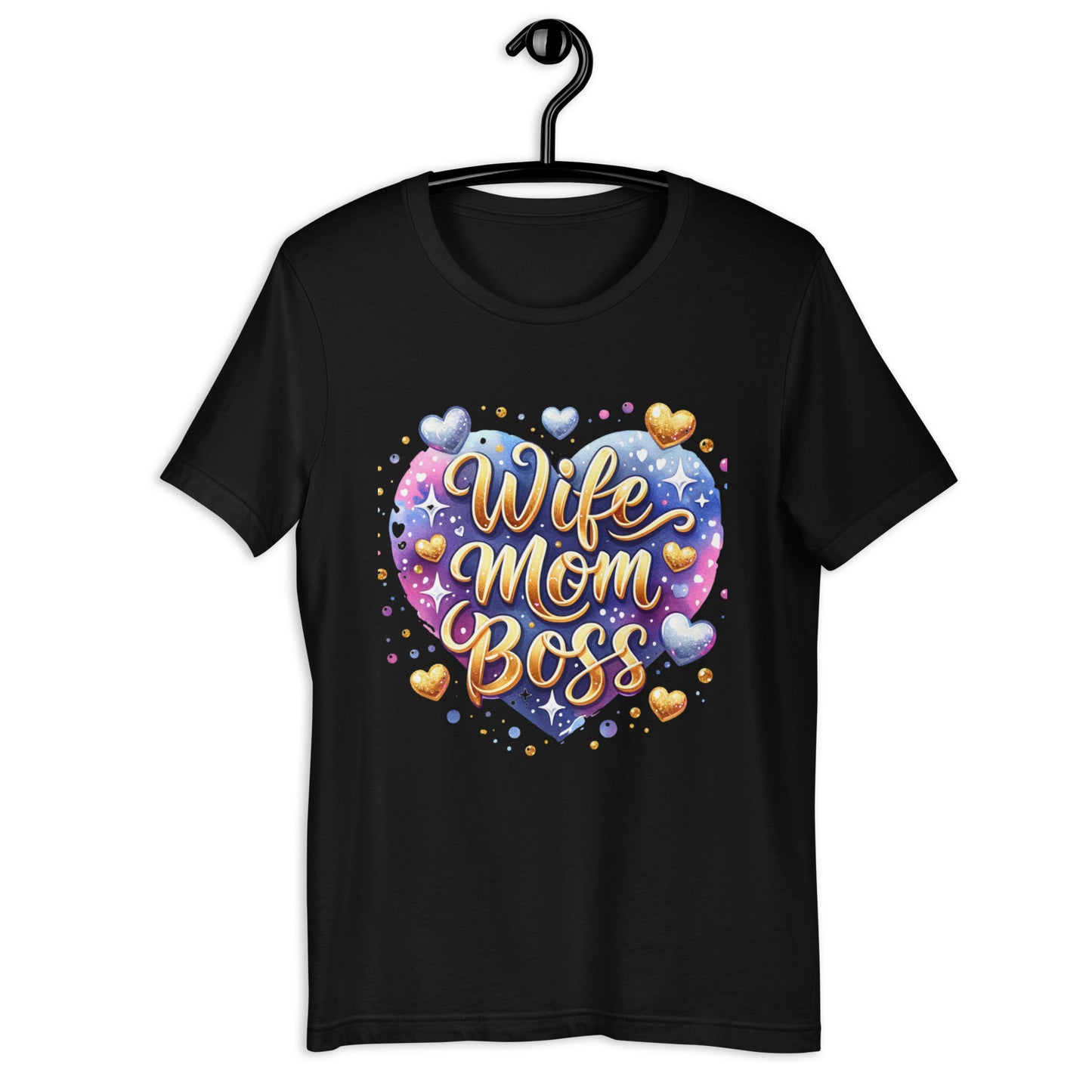 Wife Mom Boss Tshirt for Women