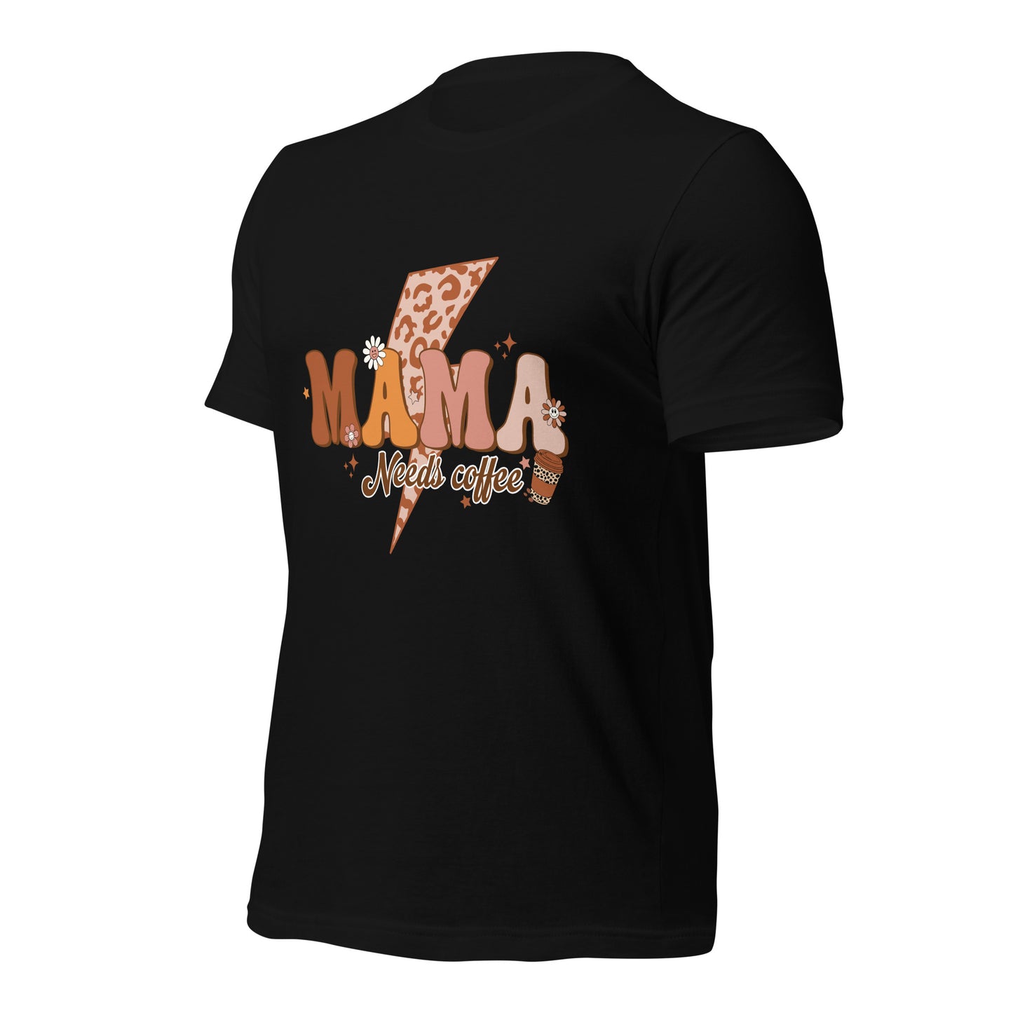 Mama Needs Coffee - Soft Organic Cotton Tshirt for Women