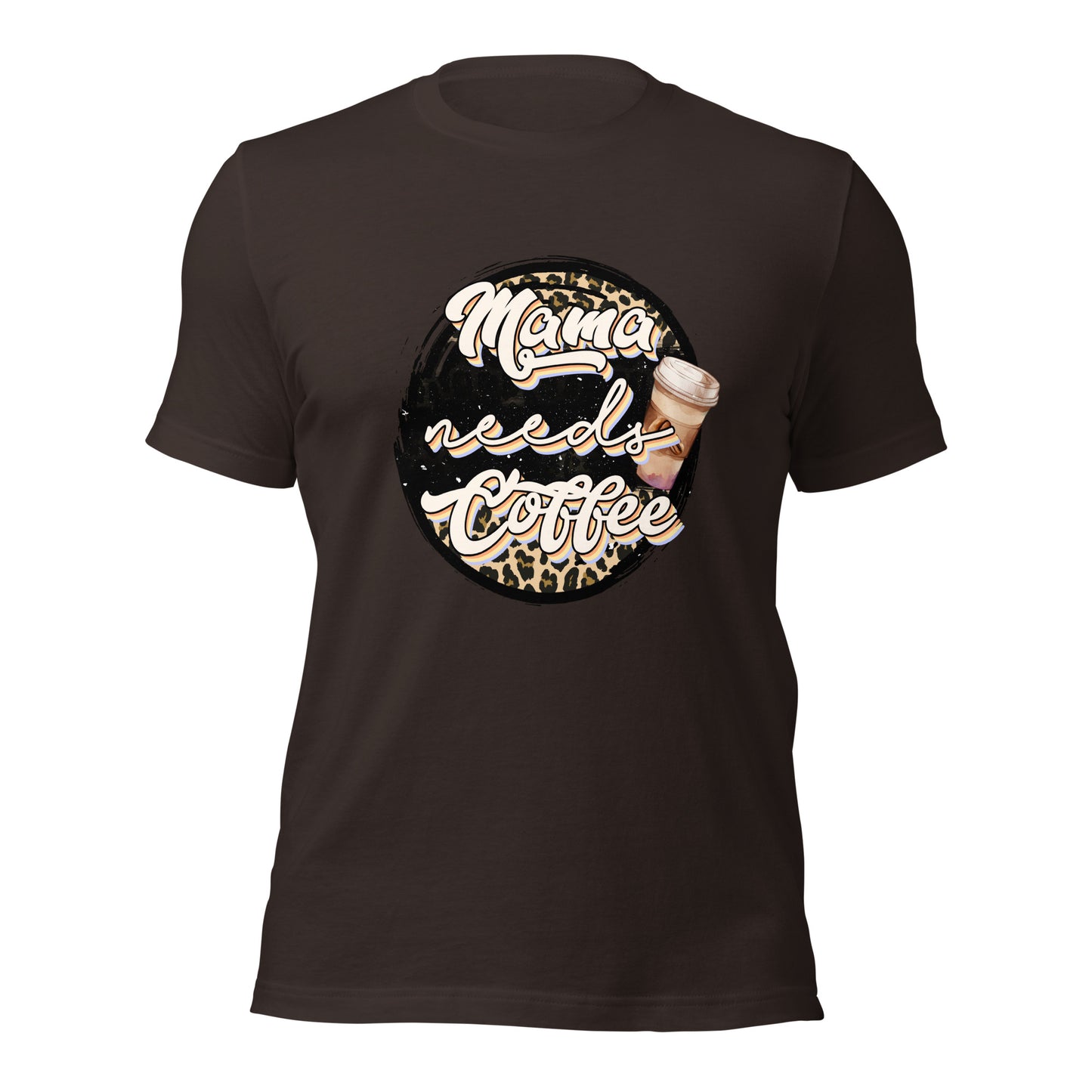 Mama Needs Coffee - Soft Organic Cotton Tshirt for Women