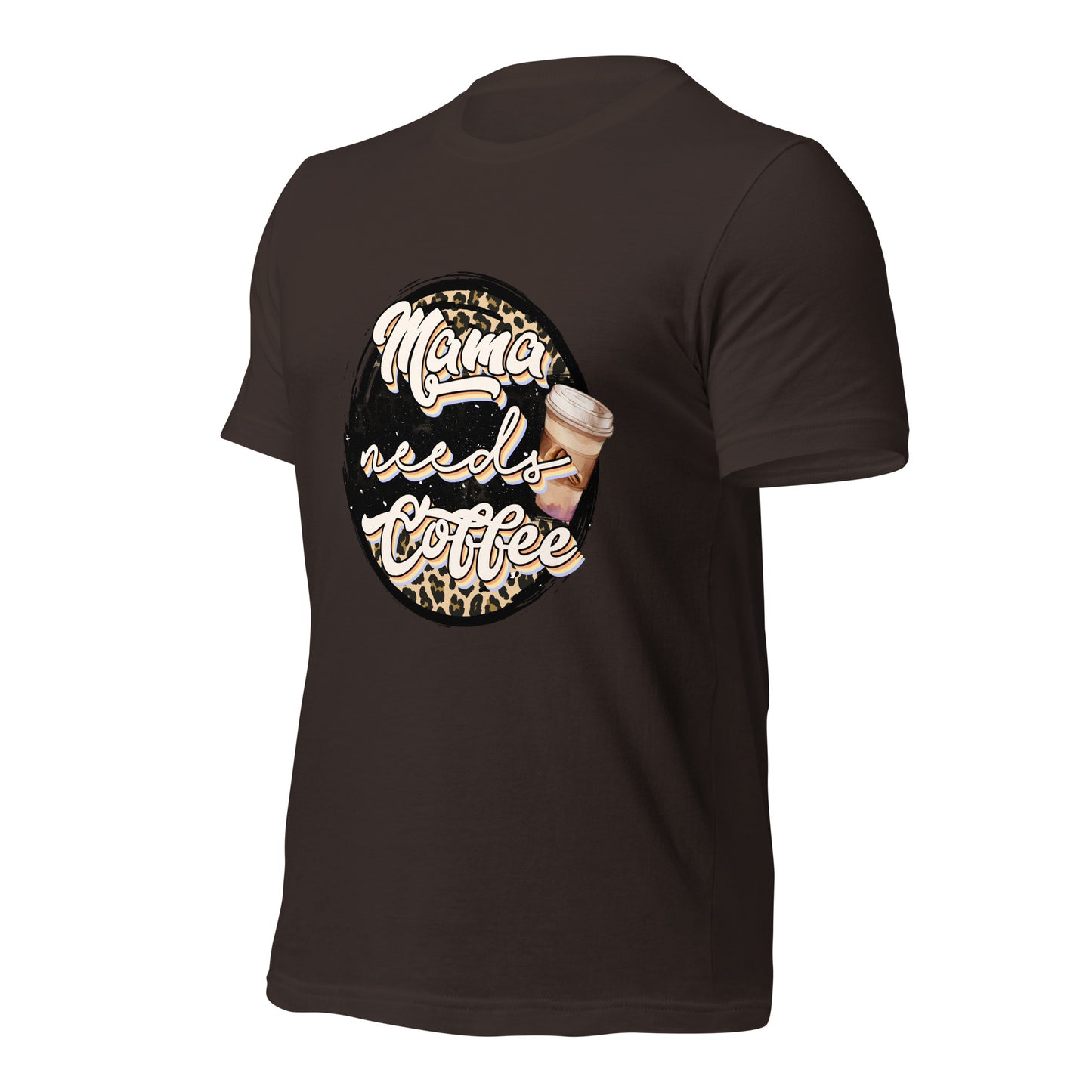 Mama Needs Coffee - Soft Organic Cotton Tshirt for Women