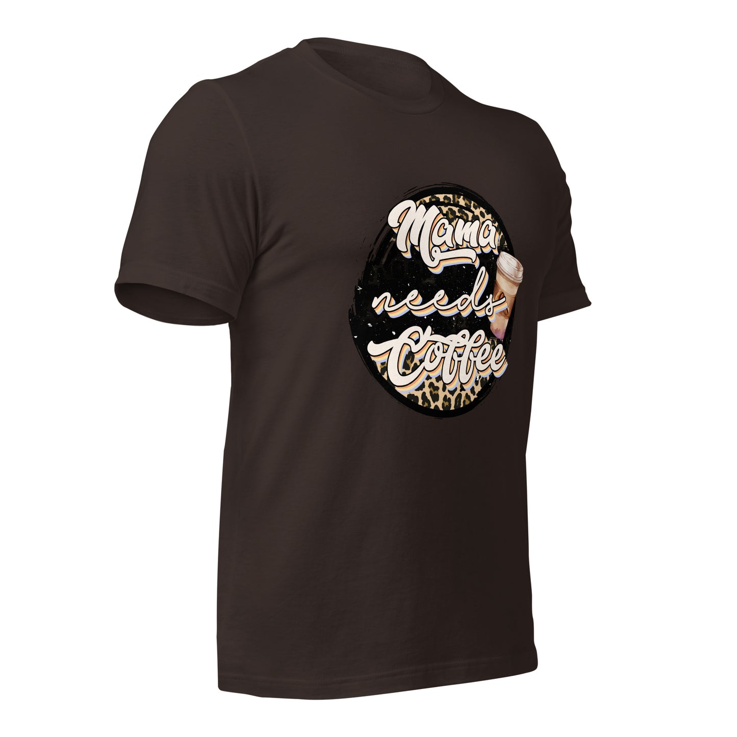 Mama Needs Coffee - Soft Organic Cotton Tshirt for Women