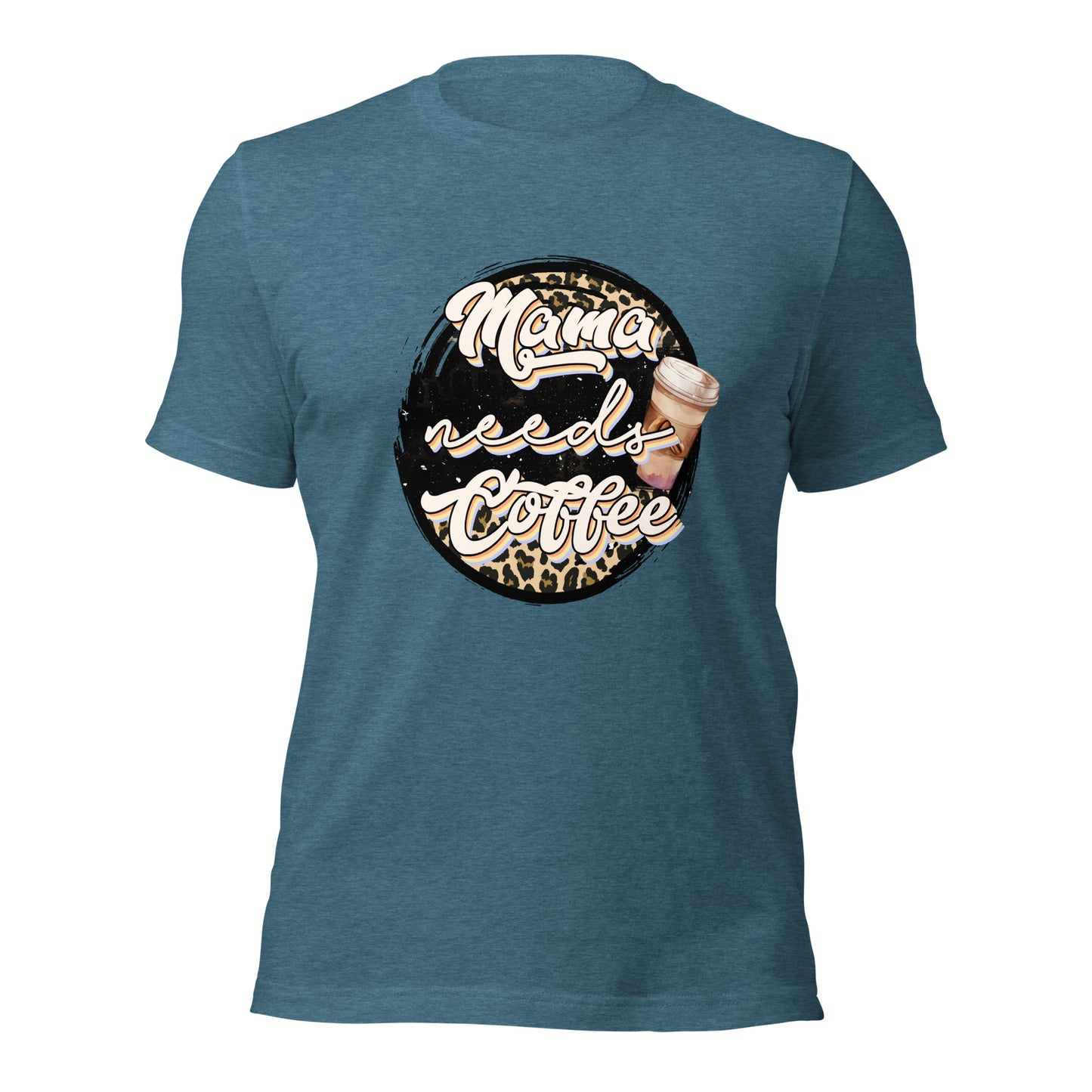 Mama Needs Coffee - Soft Organic Cotton Tshirt for Women