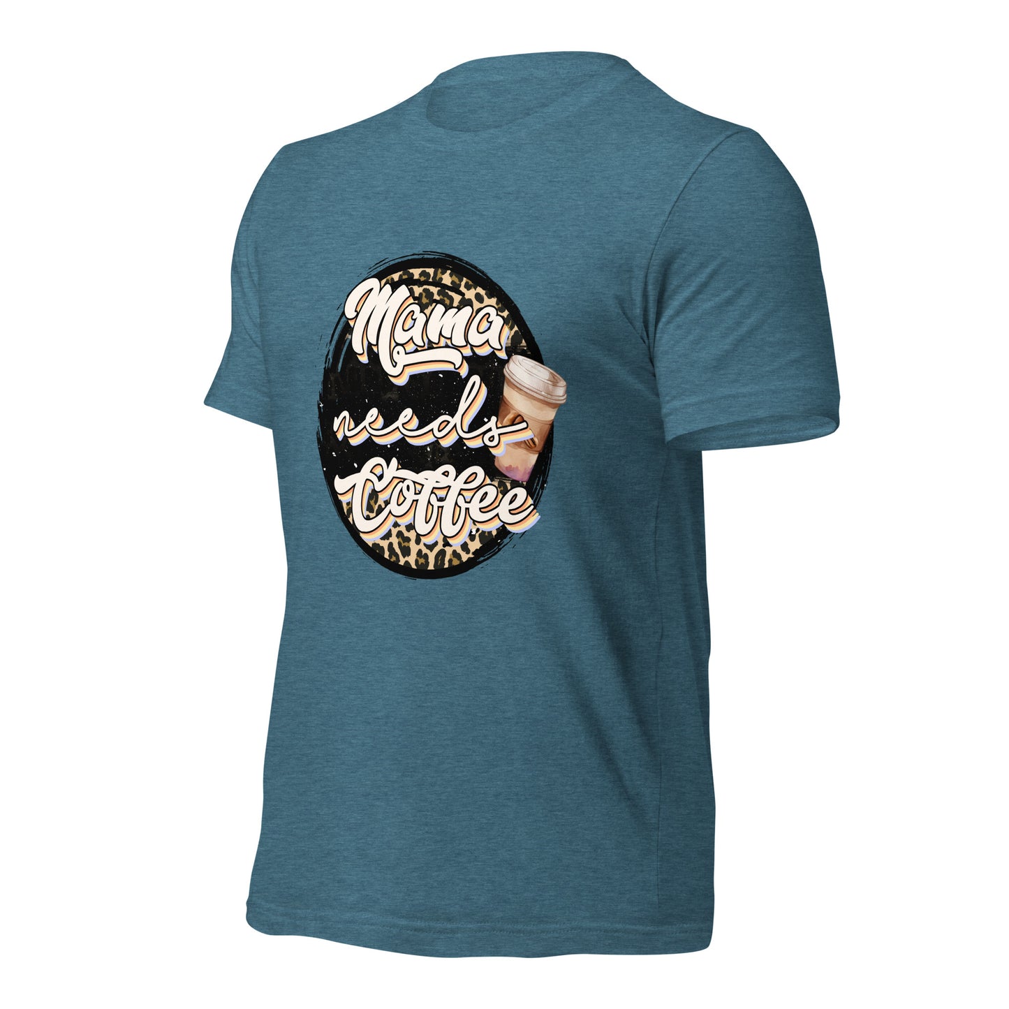 Mama Needs Coffee - Soft Organic Cotton Tshirt for Women