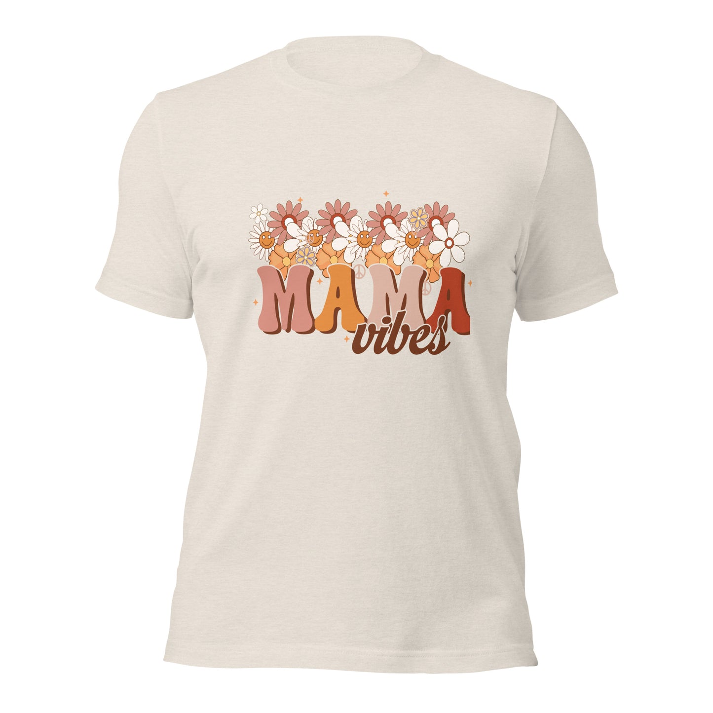 Mama Vibes - Soft Organic Cotton Tshirt for Women