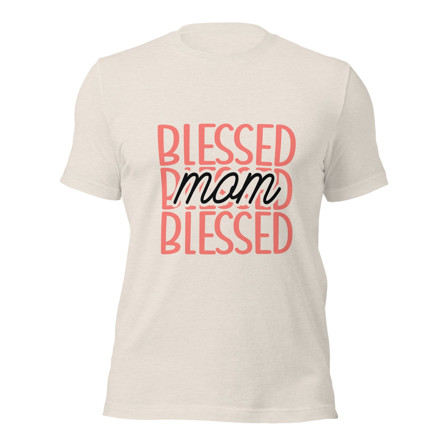 Blessed Mom - Soft Organic Cotton Tshirt for Women