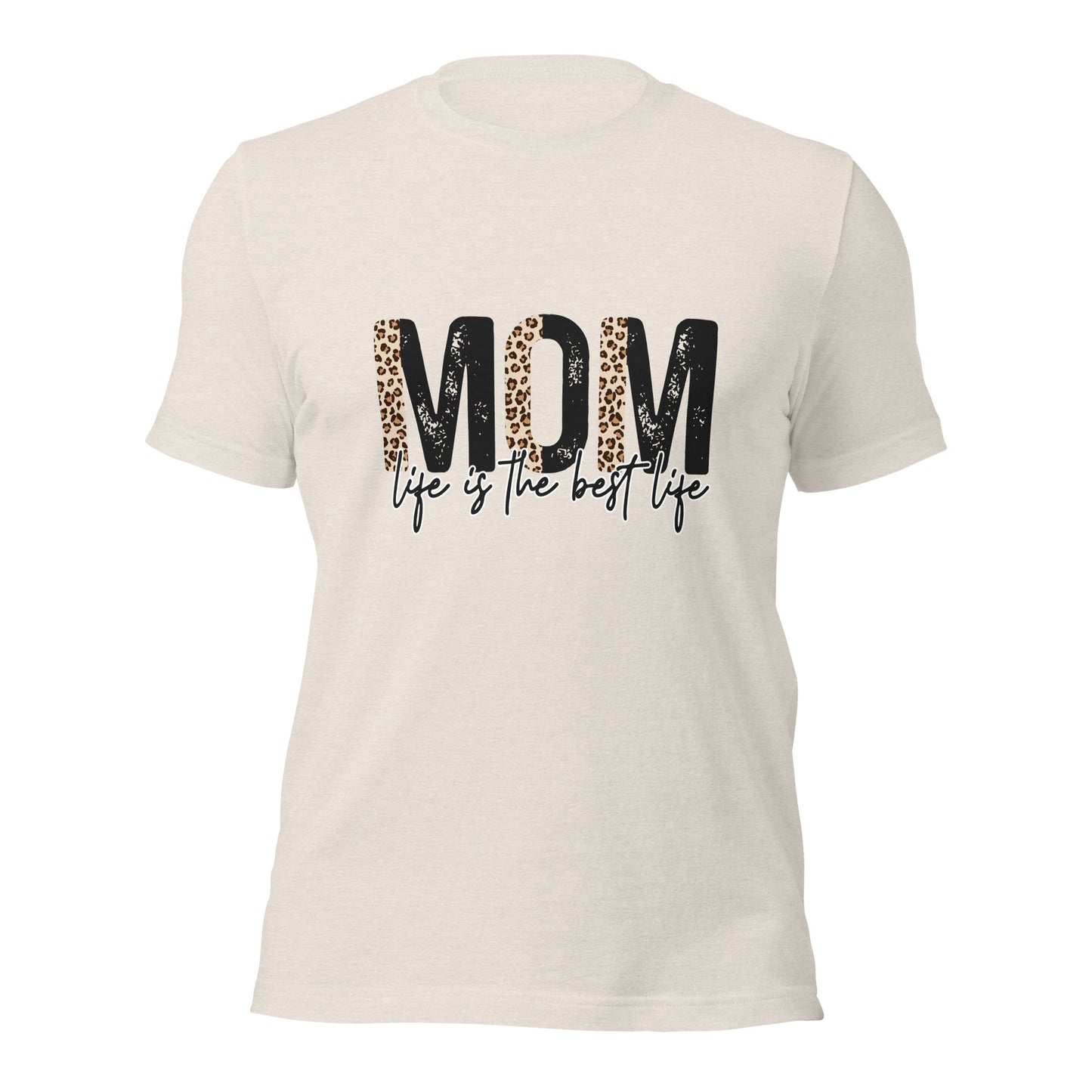 Mom Best Life - Soft Organic Cotton Tshirt for Women