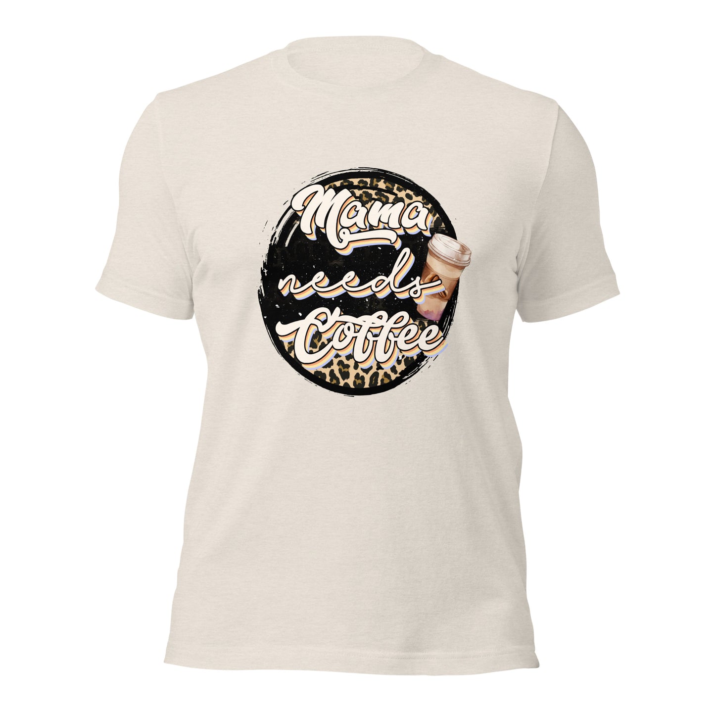 Mama Needs Coffee - Soft Organic Cotton Tshirt for Women