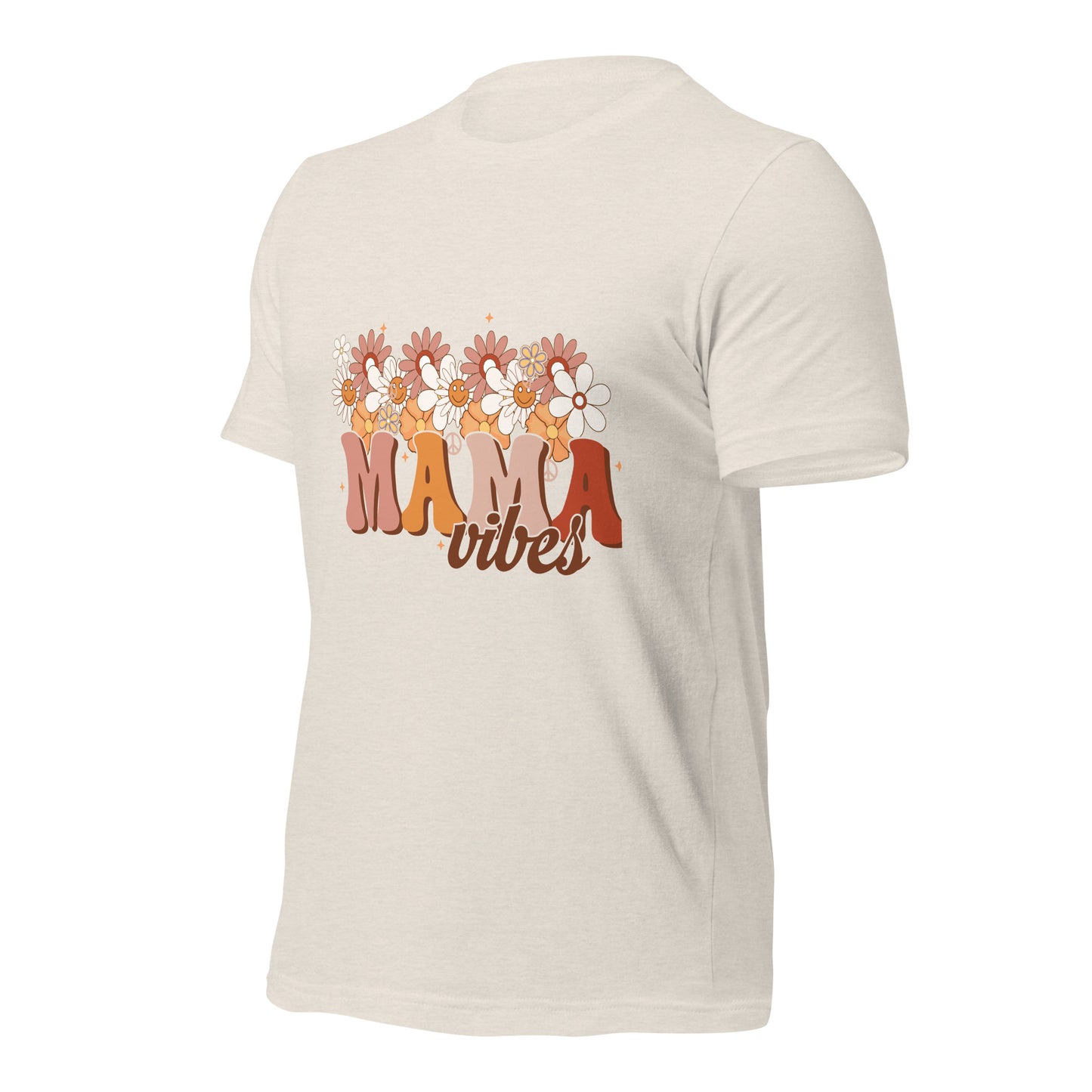 Mama Vibes - Soft Organic Cotton Tshirt for Women