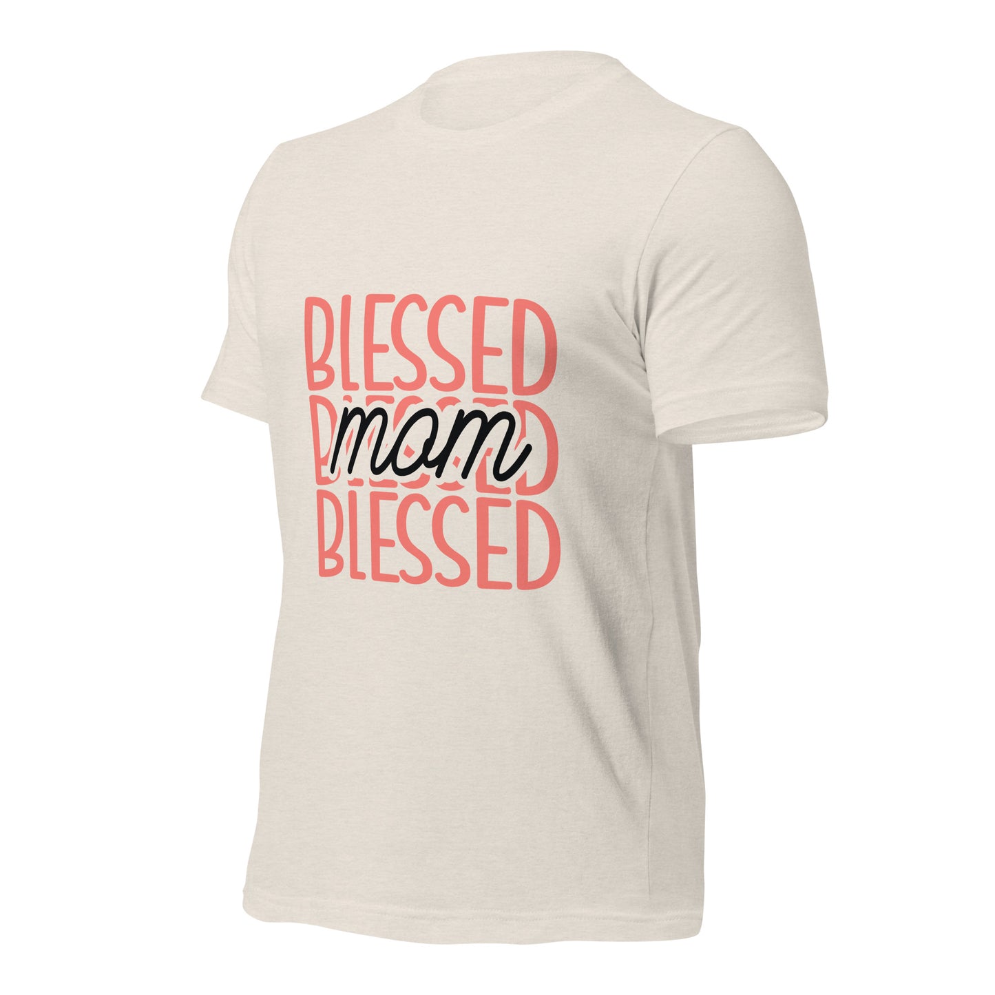 Blessed Mom - Soft Organic Cotton Tshirt for Women