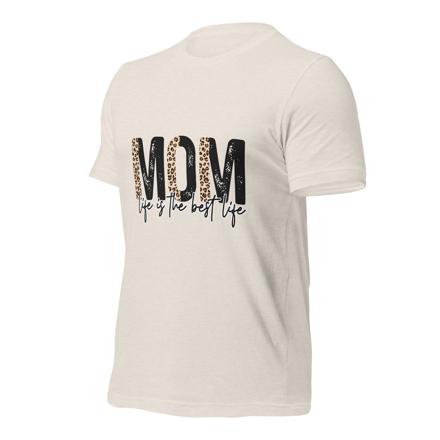 Mom Best Life - Soft Organic Cotton Tshirt for Women