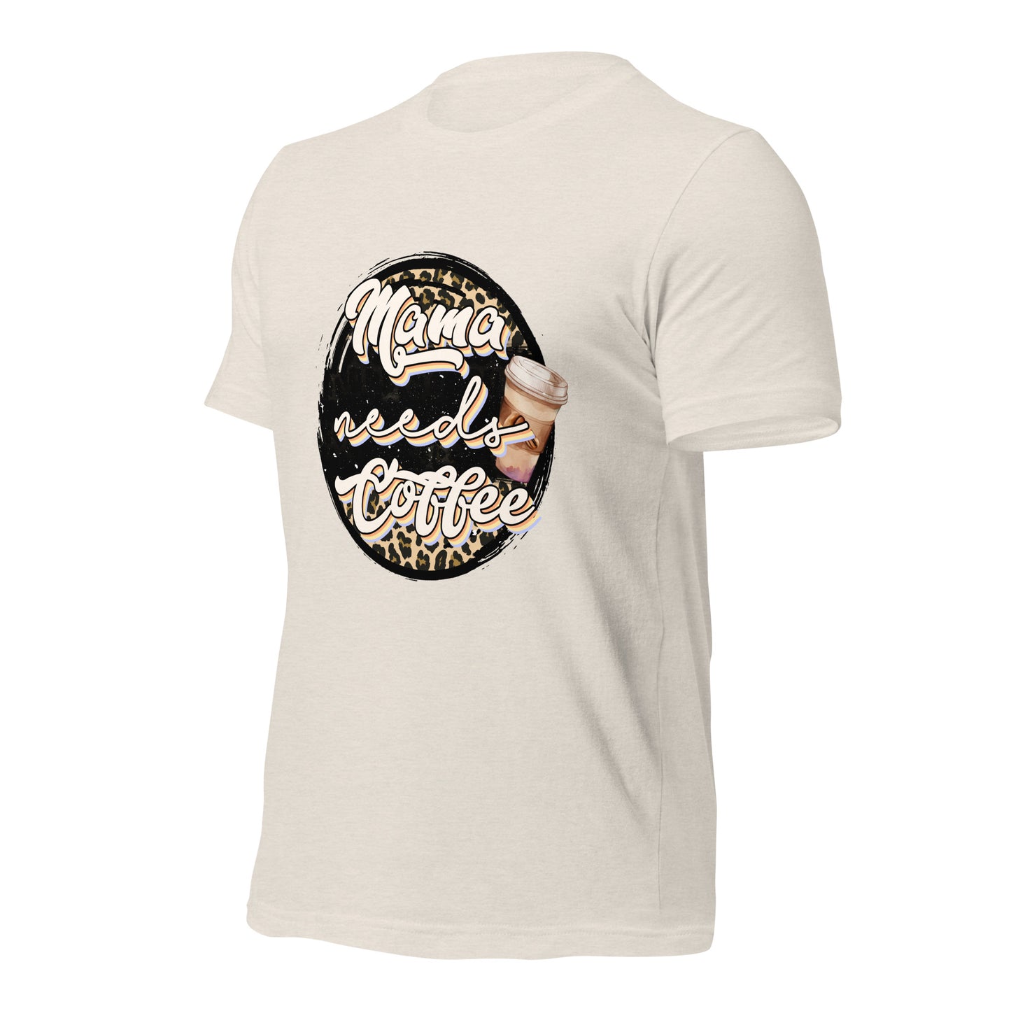 Mama Needs Coffee - Soft Organic Cotton Tshirt for Women