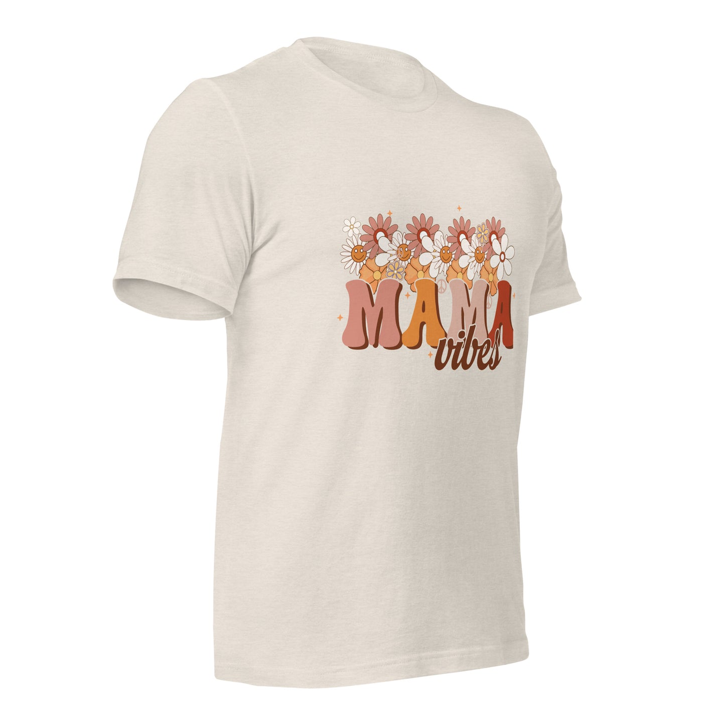 Mama Vibes - Soft Organic Cotton Tshirt for Women