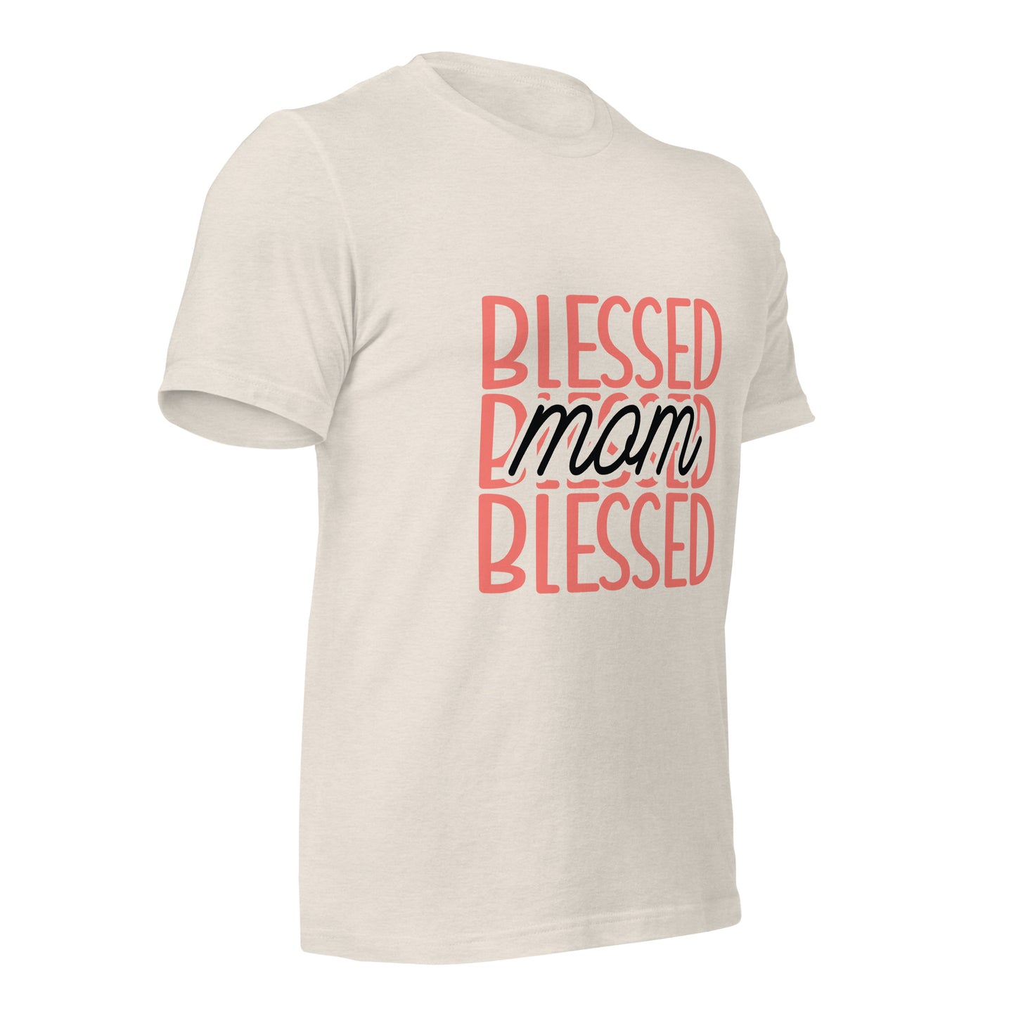 Blessed Mom - Soft Organic Cotton Tshirt for Women