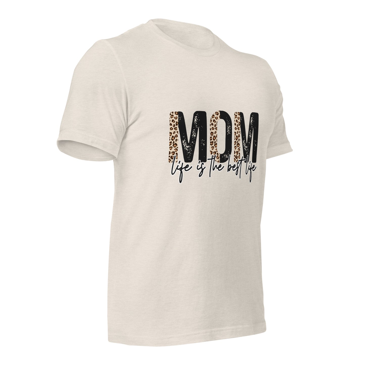 Mom Best Life - Soft Organic Cotton Tshirt for Women