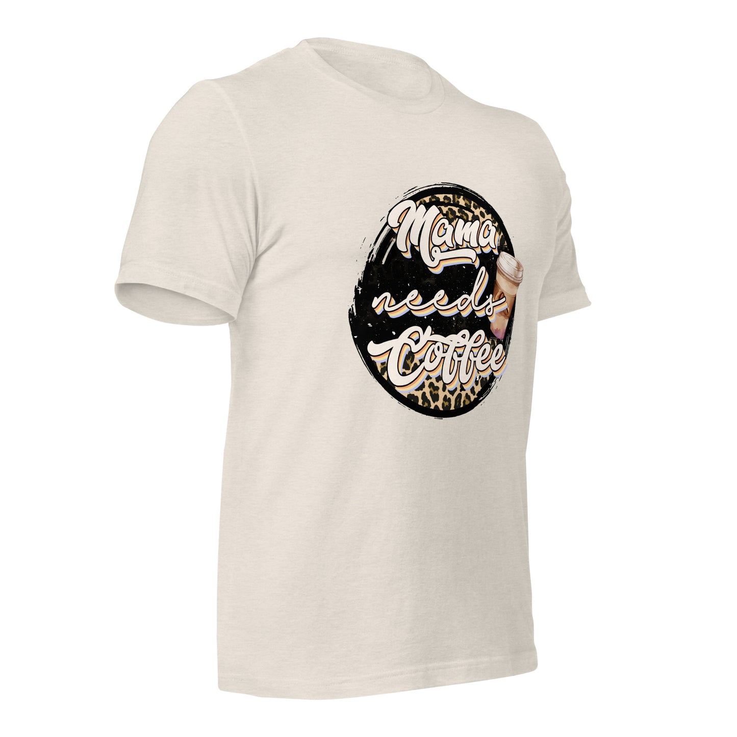 Mama Needs Coffee - Soft Organic Cotton Tshirt for Women