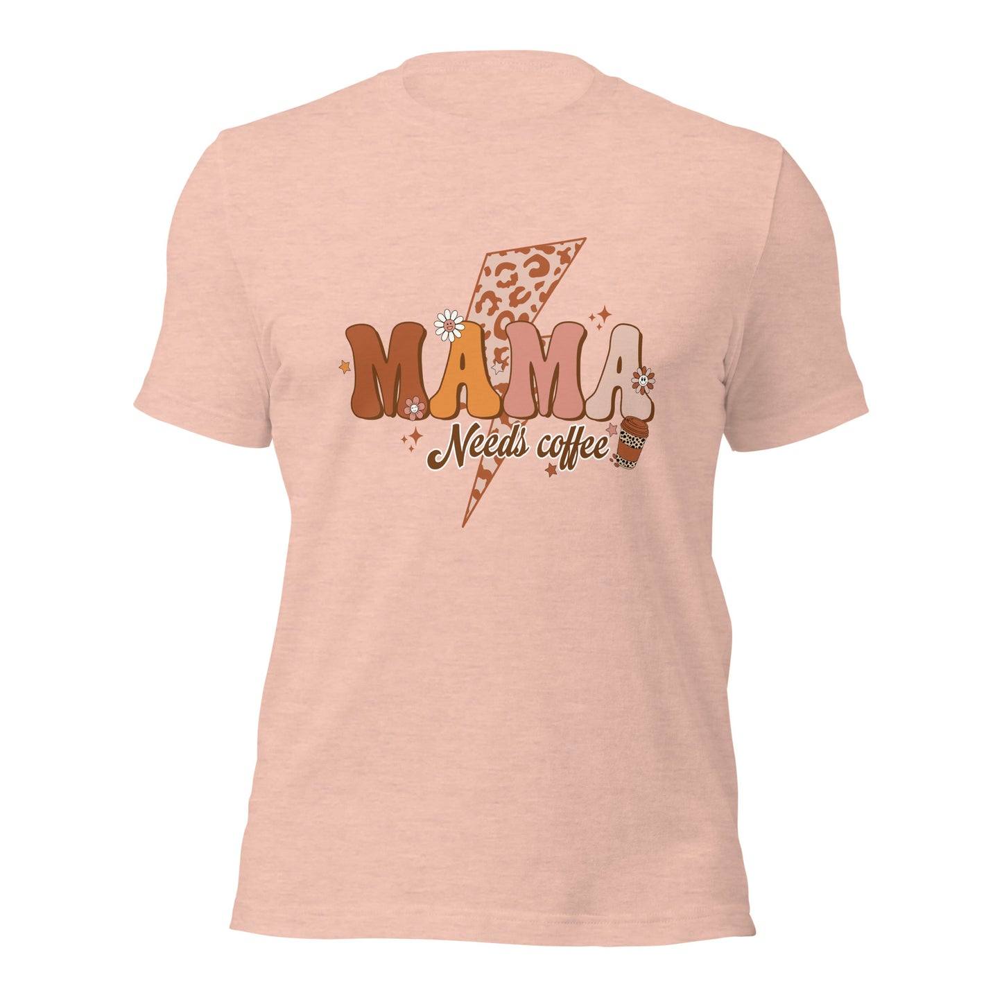 Mama Needs Coffee - Soft Organic Cotton Tshirt for Women