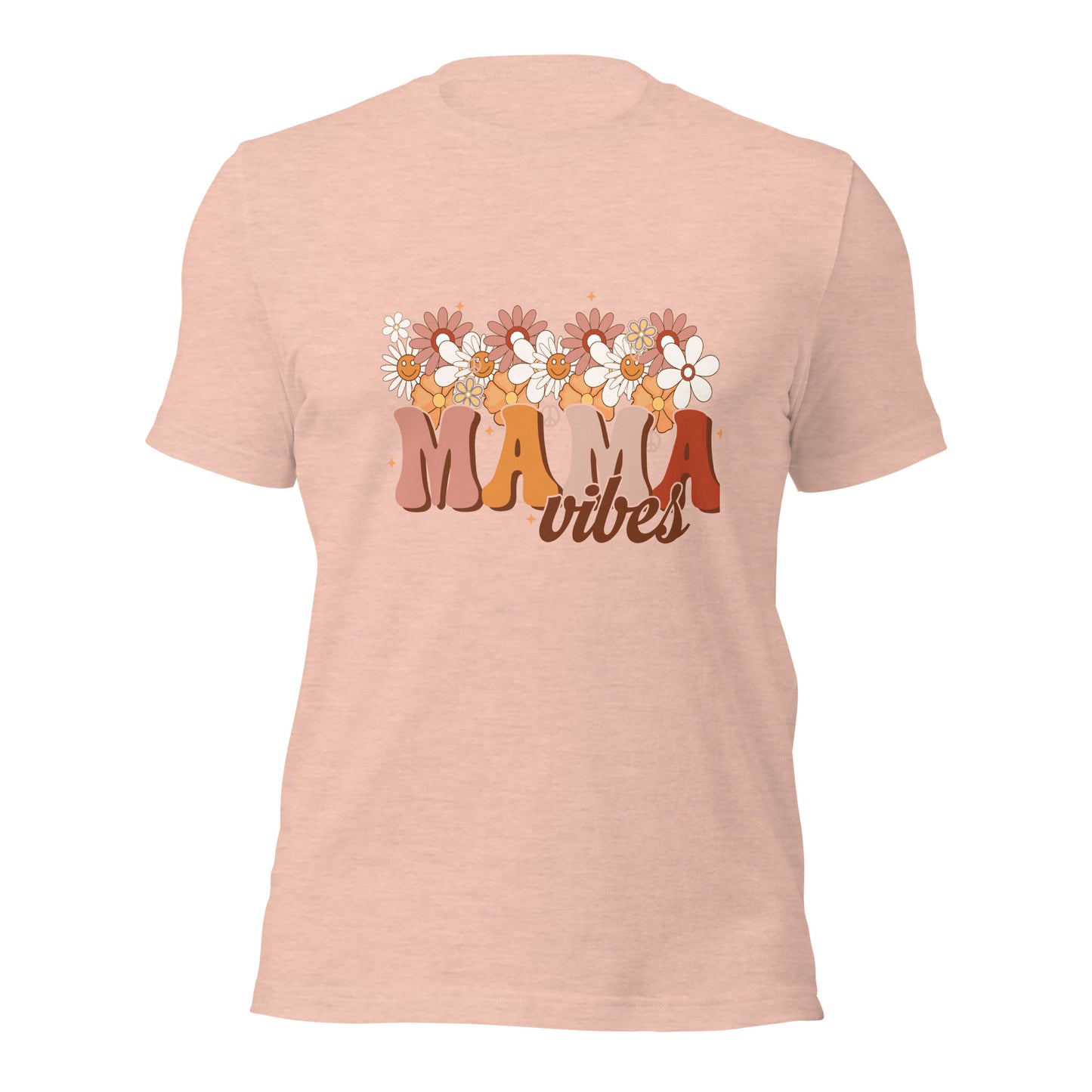 Mama Vibes - Soft Organic Cotton Tshirt for Women