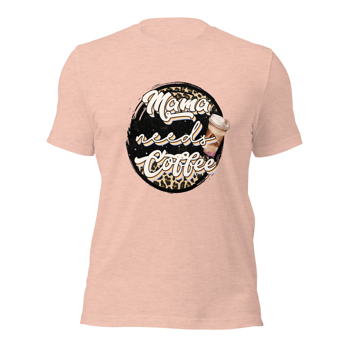 Mama Needs Coffee - Soft Organic Cotton Tshirt for Women