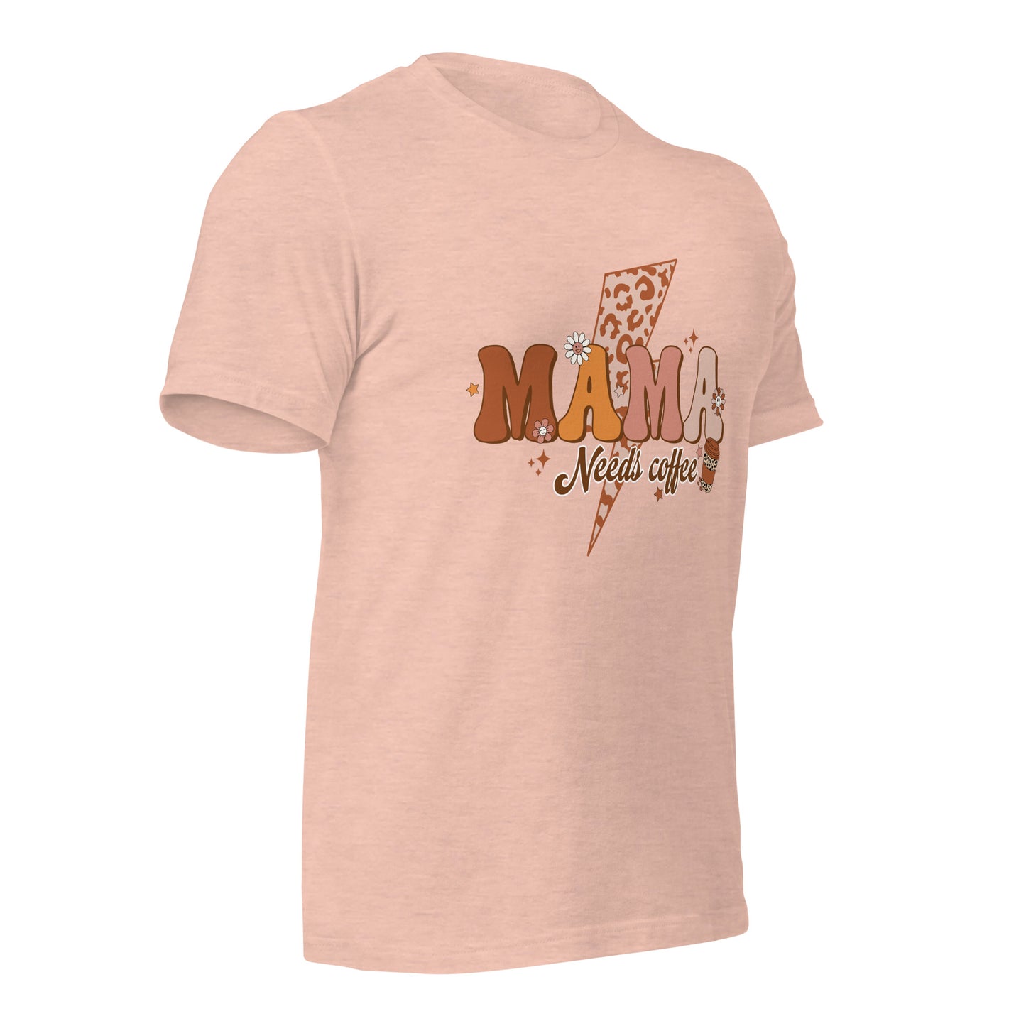 Mama Needs Coffee - Soft Organic Cotton Tshirt for Women