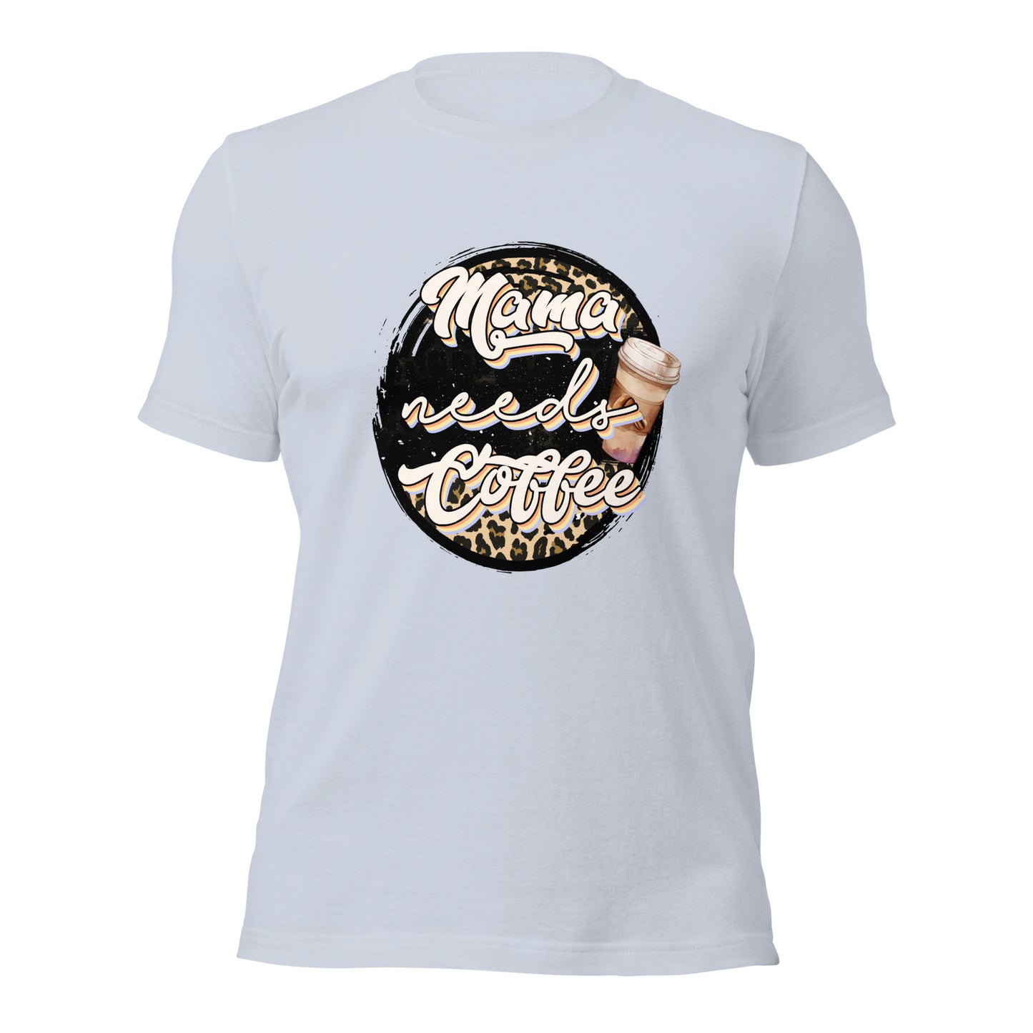 Mama Needs Coffee - Soft Organic Cotton Tshirt for Women