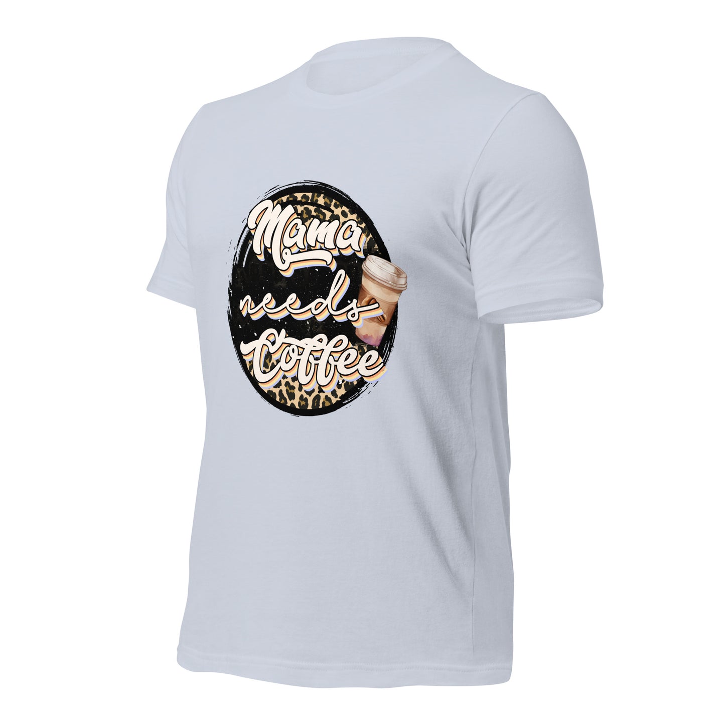 Mama Needs Coffee - Soft Organic Cotton Tshirt for Women