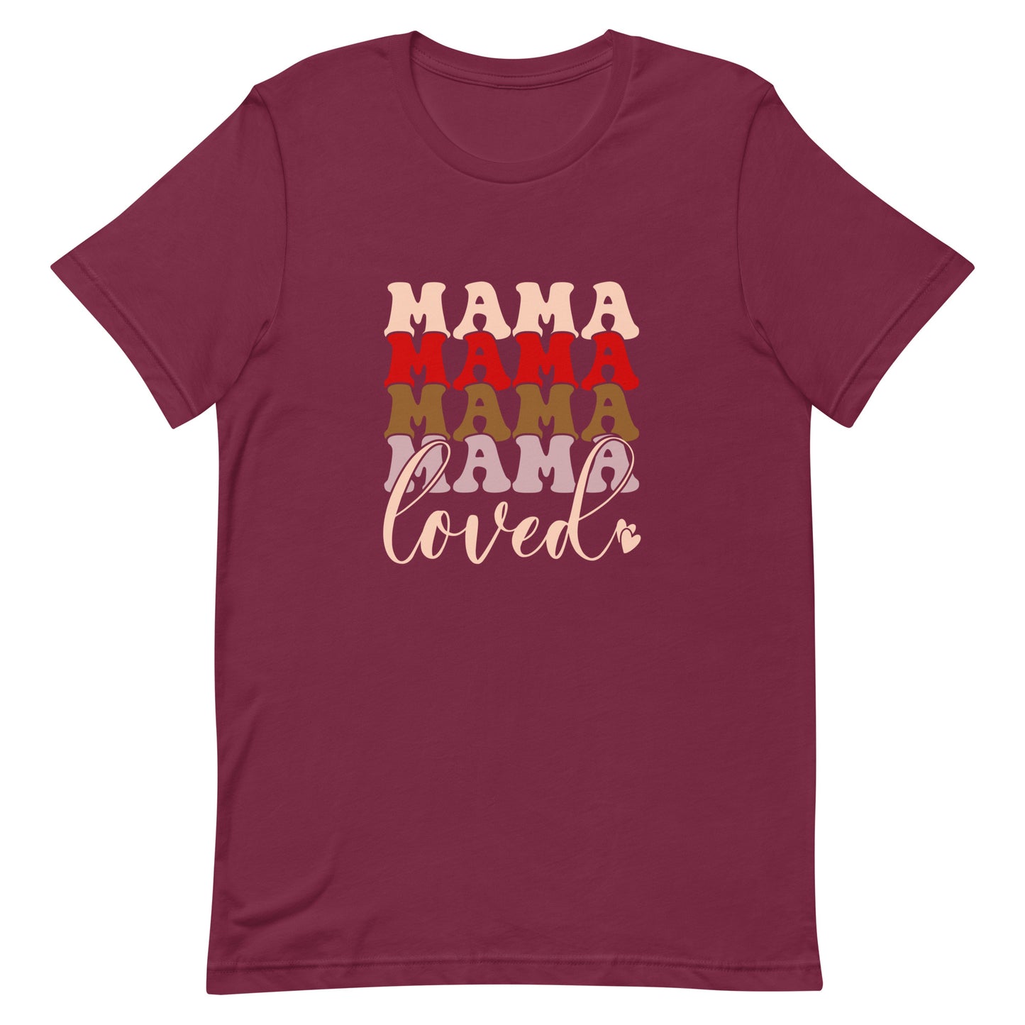 Mama Loved Summer Tshirt for Women