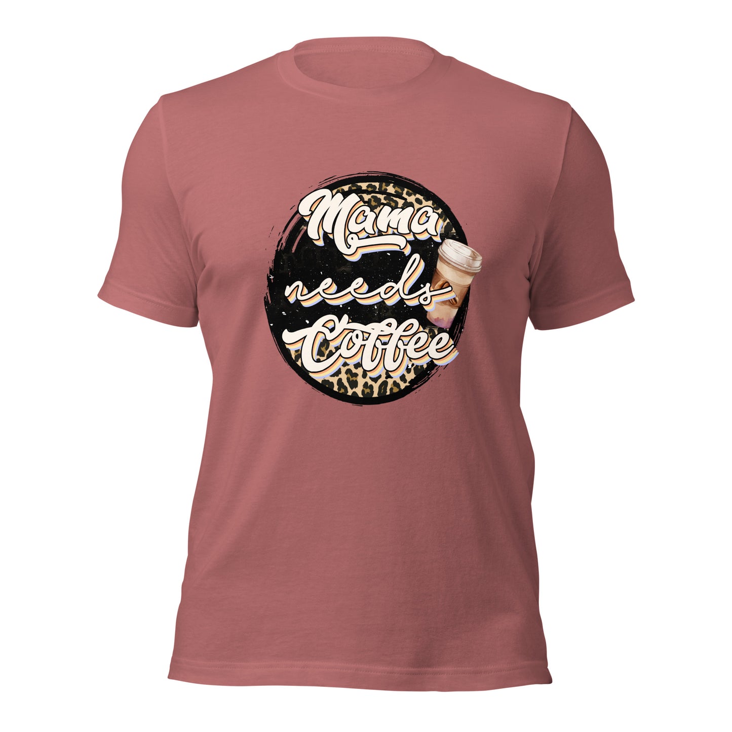 Mama Needs Coffee - Soft Organic Cotton Tshirt for Women