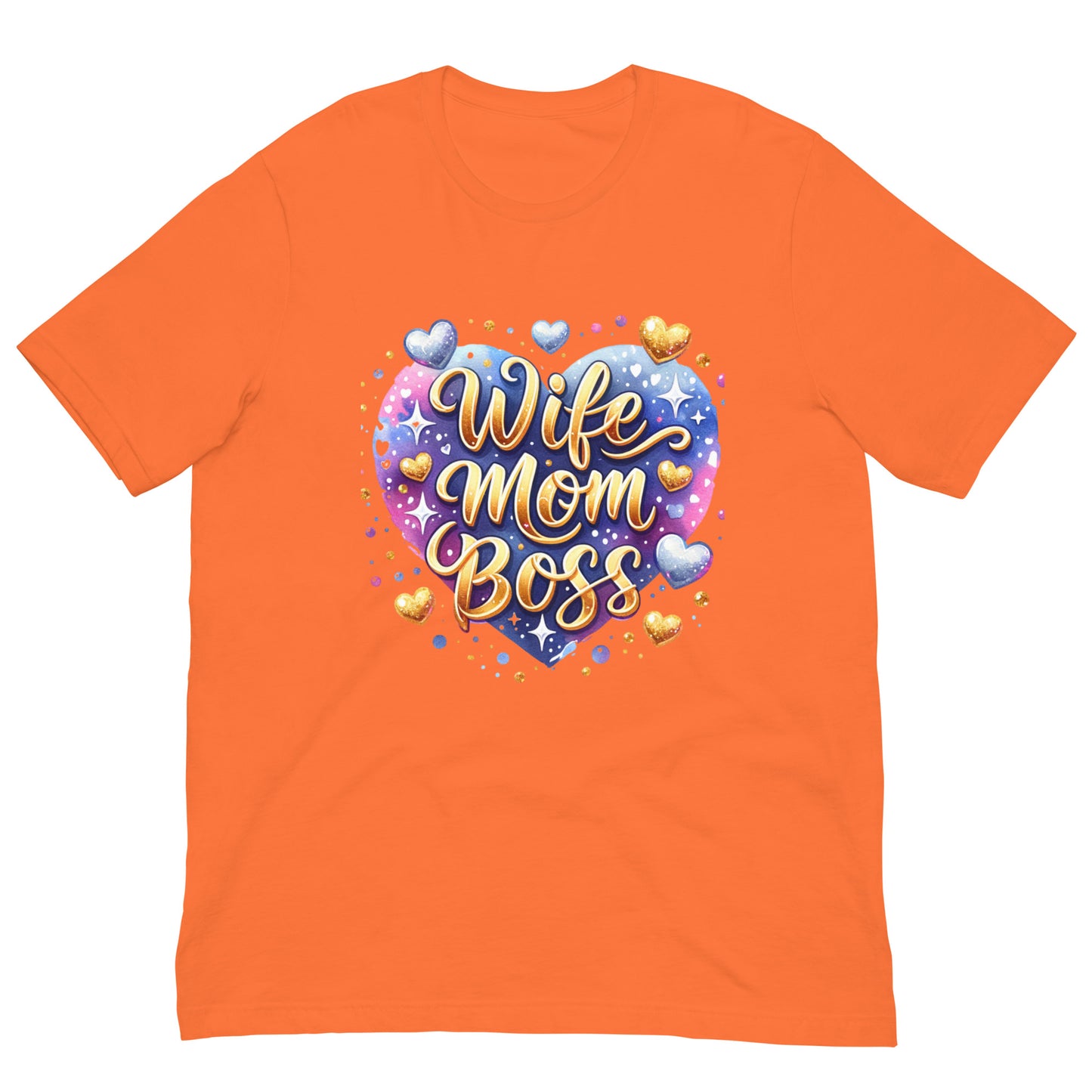 Wife Mom Boss Tshirt for Women