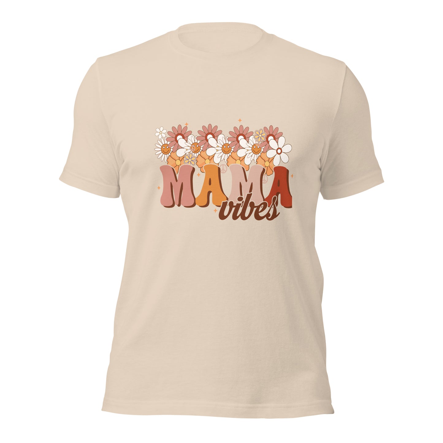 Mama Vibes - Soft Organic Cotton Tshirt for Women