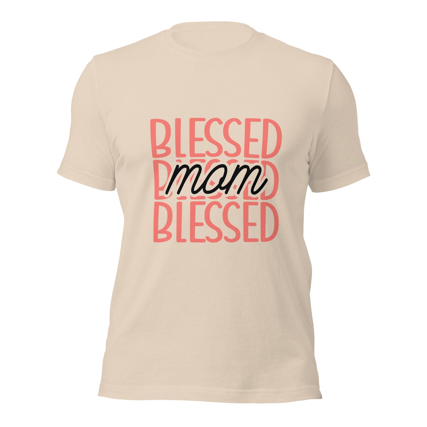 Blessed Mom - Soft Organic Cotton Tshirt for Women